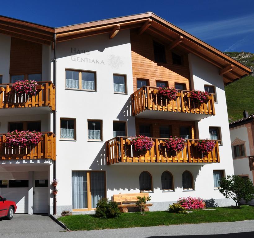 Haus Gentiana Appartement Samnaun Buitenkant foto