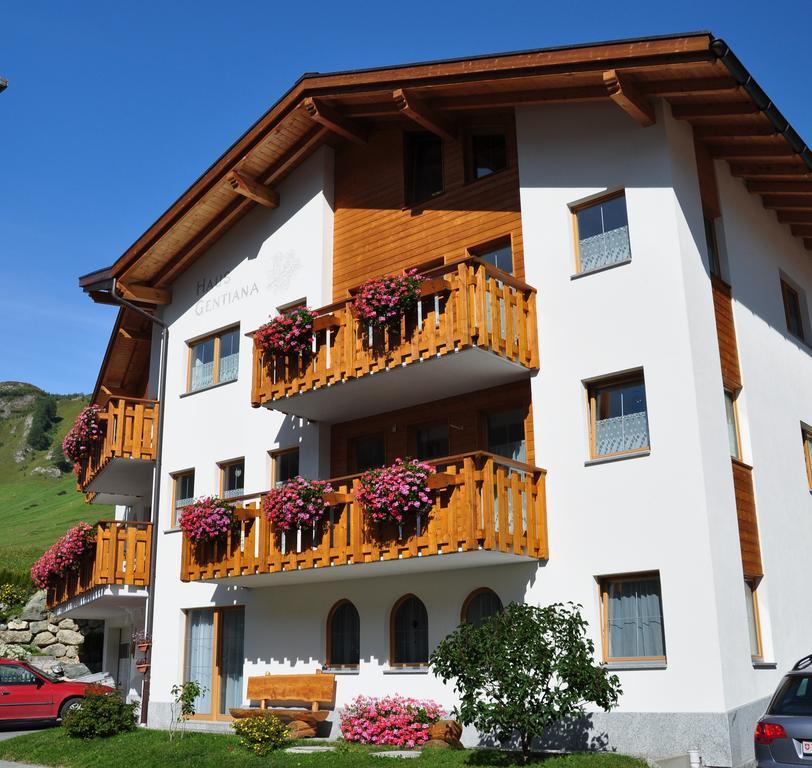Haus Gentiana Appartement Samnaun Buitenkant foto